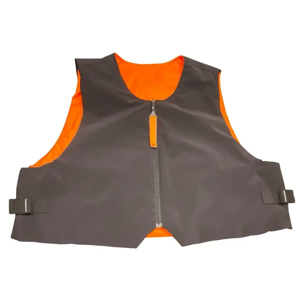 Adidas MYSHELTER COLD.RDY Reversible Vest Black Orange Reflective L Running